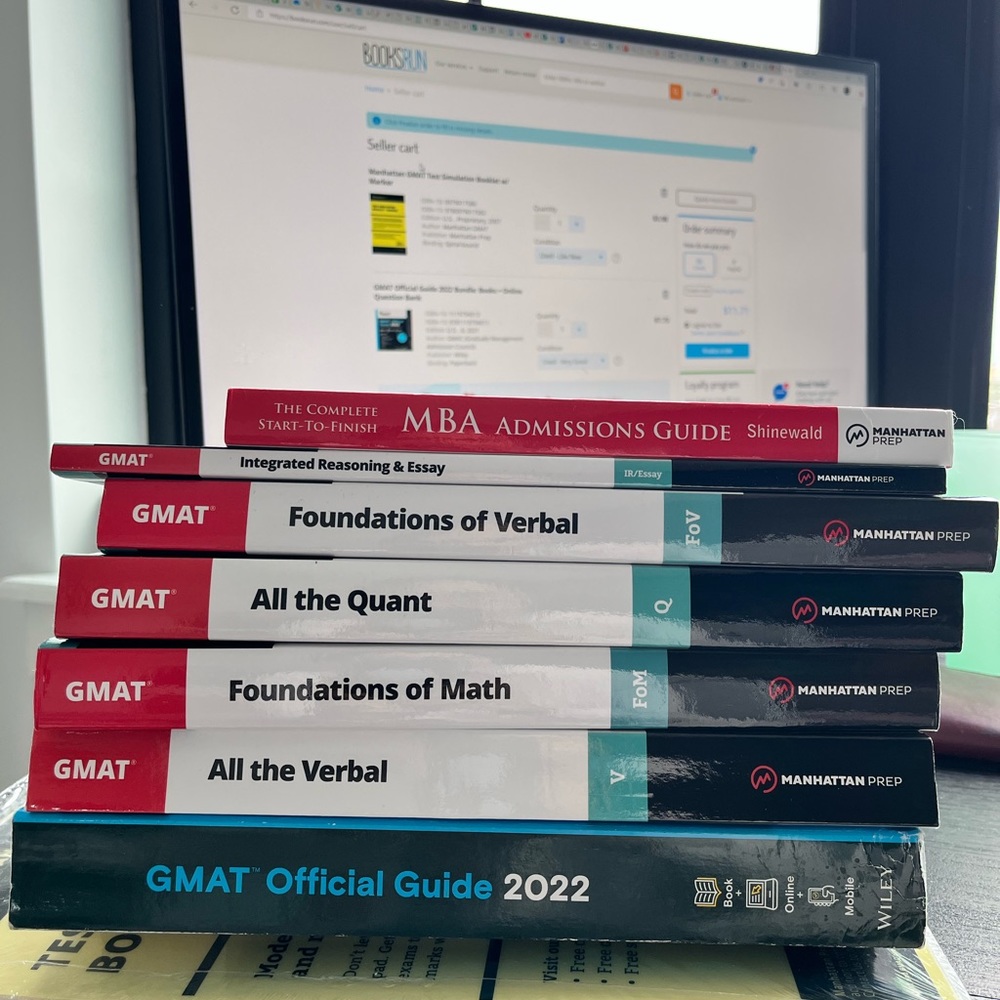 Manhattan Prep GMAT books